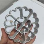 قالب شیرینی به گز مدل پنجره ای خاتون مجموعه 2 عددی