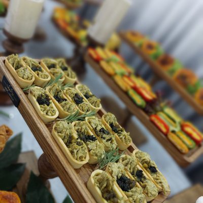 نان تارت بیضی نمکی قنادی فلوت - 250گرم