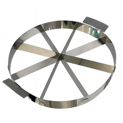 مقسم کیک مدل استیل طرح 8 تکه