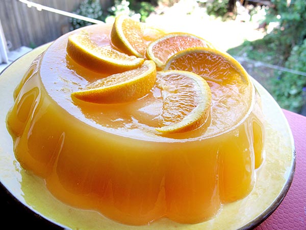 پودر ژله پرتقالی فرمند برای یک دسر خوشمزه