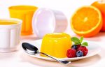 پودر ژله پرتقالی فرمند برای یک دسر خانگی