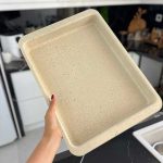 سینی فر مستطیل مدل کیک و لازانیا گرانیتی سایز بزرگ 30×40 - تصویر 11
