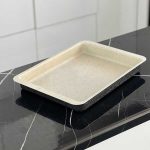 سینی فر مستطیل مدل کیک و لازانیا گرانیتی سایز بزرگ 30×40 - تصویر 9