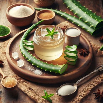 پودر ژله آلوئه ورا بدون قند کامور