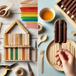 چوب بستنی برای درست کردن بستنی خانگی