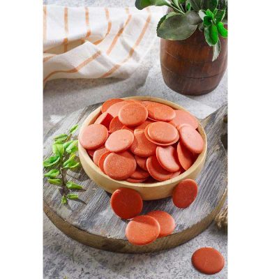 شکلات سکه ای نارنجی طعم پرتقال