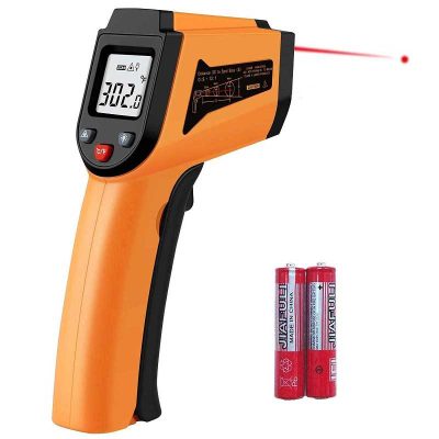 حرارت و دماسنج دیجیتالی ترمومتر لیزری مادون قرمز مدل GM400