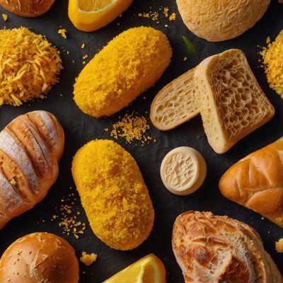 کاربرد فینگر فود پودر سوخاری رنگی زرد