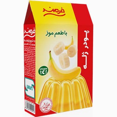 پودر ژله موز فرمند