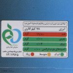 جدول ارزش غذایی سیروپ بلو کاراسائو سن ایچ