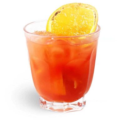 نوشیدنی Mango & Orange Caipirinha با سیروپ انبه سن ایچ