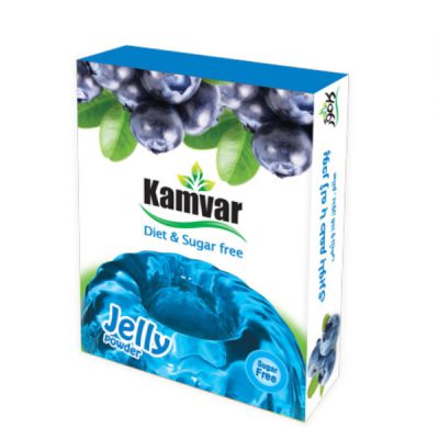 پودر ژله بدون قند با طعم بلوبری کامور - 36 گرم