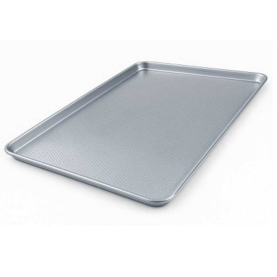 سینی آلومینیوم مشبک موج مدل پانچ لبه بلند سایز 60×90