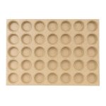 سینی و دیس کارگاهی مستطیل گرانیتی مدل کیک یزدی 35 خانه