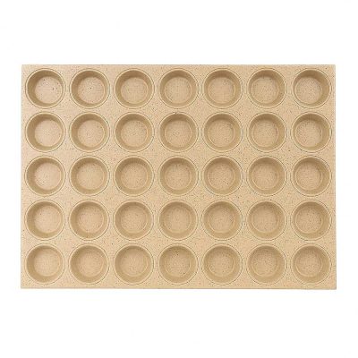 سینی و دیس کارگاهی مستطیل گرانیتی مدل کیک یزدی 35 خانه