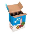 کارتن 6 عددی عمده سیروپ توت فرنگی سن ایچ