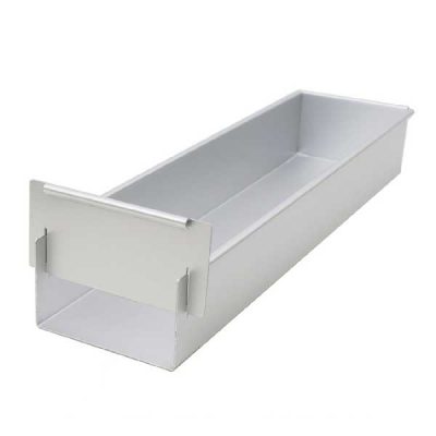 قالب مستطیل تیرامیسو استیل مدل لوف سایز 10×40