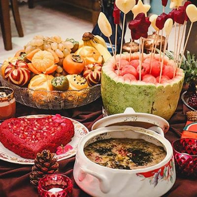 غذای شب یلدای اصفهان