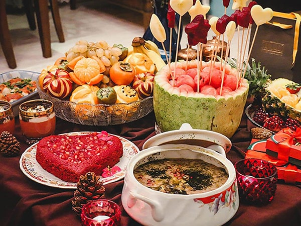 غذای شب یلدای اصفهان