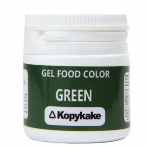 رنگ مجاز خوراکی ژله ای سبز کپی کیک - 35 گرم