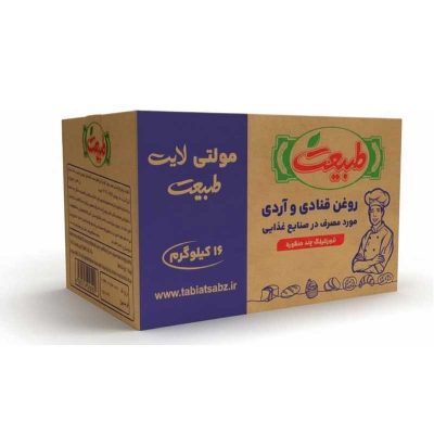 روغن صاف قنادی 50 طبیعت کارتن 16 کیلویی