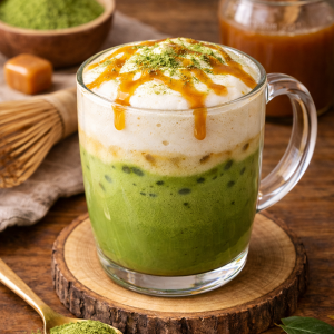 کاربردهای ماچا لته کارامل بدون شکر پپتینا