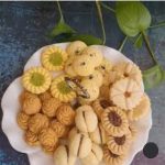 کاتر شیرینی پزی مدل ست اقتصادی نخودی برنجی مجموعه 7 عددی