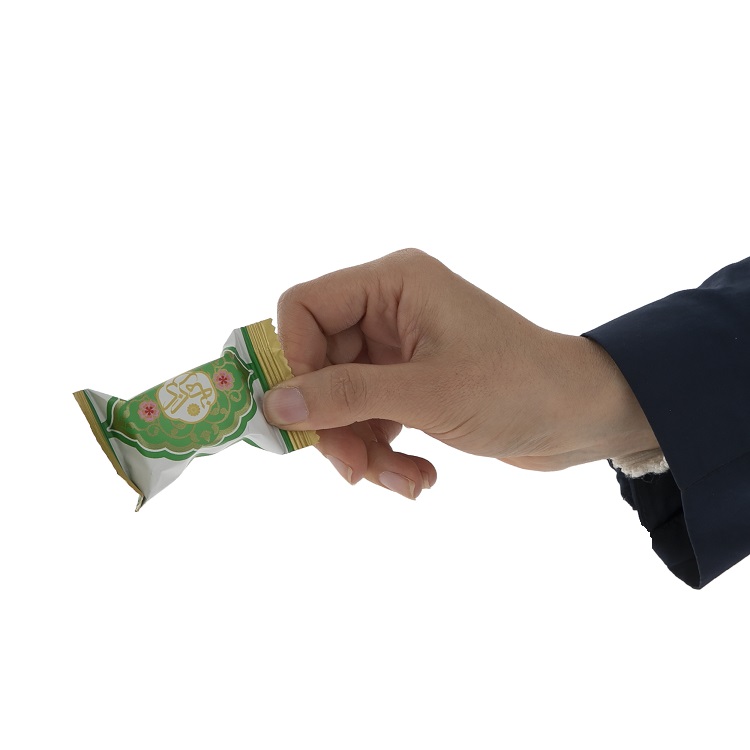 اندازه لقمه گز کرمانی 18 درصد پسته