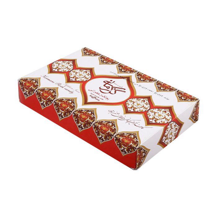 پولکی زعفرانی گز کرمانی 450 گرم