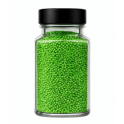 ترافل تزئین کیک مدل توپی ریز سبز