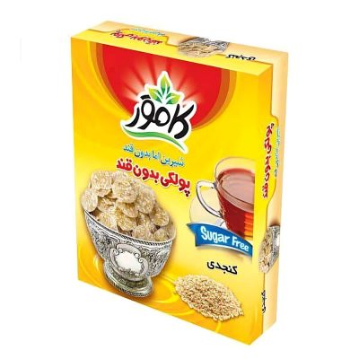 پولکی کنجدی بدون قند کامور - 150 گرم