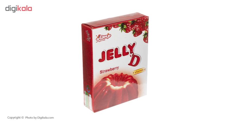 پودر ژله توت فرنگی جلید دراژه - 100 گرم