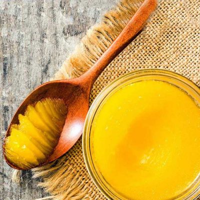 روغن کره حیوانی زرد کرمانشاهی ای دو