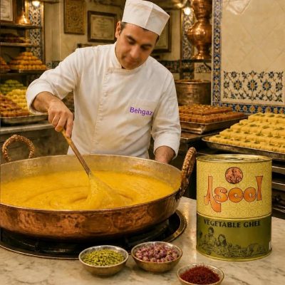 کاربردهای روغن جامد اصیل در شیرینی پزی