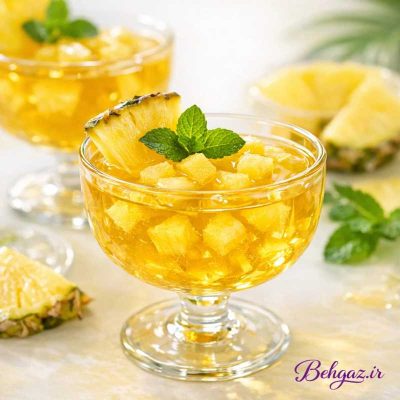 کاربردهای پودر ژله آناناس جلید دراژه