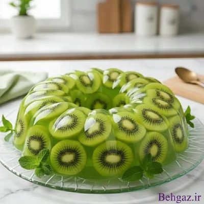 تهیه یک ژله خوشمزه با پودر ژله کیوی سطلی فرمند