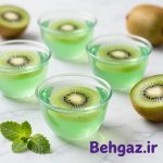 کاربردهای پودر ژله کیوی سطلی فرمند