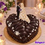 قالب کیک گرانیتی سالویا مدل قلب - تصویر 4