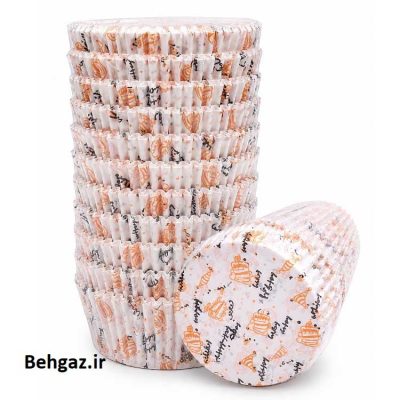 کپسول کاغذ پای سیب طرحدار نسوز
