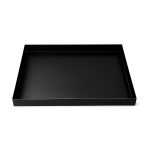 سینی و دیس مشکی فر سایز بزرگ 40x30