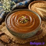 کاربرد آرد جوانه گندم در تهیه سمنو
