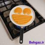 تابه پنکیک نچسب گرانیتی طرح دار مدل استیکر - تصویر 2