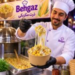 کاسه ظرف کرافت کاغذی مدل سطل گرد لبه بلند سایز 18 - 10 عدد - Image 4