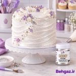 رنگ اکلیلی خوراکی پودری صدفی دکتر گوستو – 10 گرم - تصویر 2