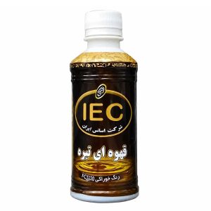 رنگ خوراکی اسانس ایران IEC مدل مایع قهوه ای تیره - 250 گرم
