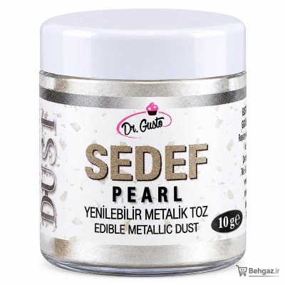 رنگ اکلیلی خوراکی پودری صدفی دکتر گوستو – 10 گرم